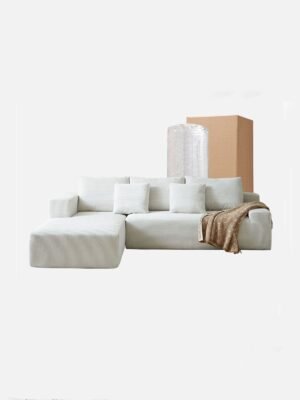 Modern Luxury Compressed 3 seater sectional sofa with Chaise