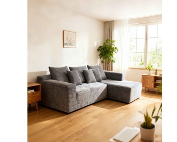 Modern Luxury Compressed 3 seater sectional sofa with Chaise