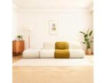 Adorable 3 Piece Compressed Modular Sofa for Modern Living Spaces