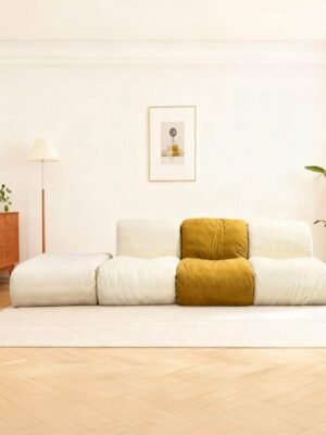 compressed modular sofa