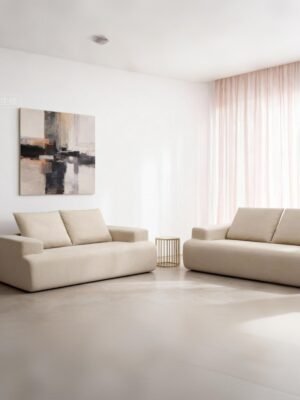 Fashionable Compressed Sofa Set Furniture – 1+2+3 Seaters