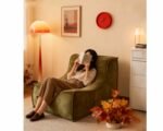 Comfortable 1 Waffle Sofa Chair – Happy Style with Velvet Touch