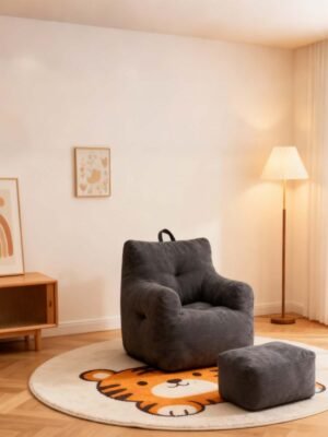 Amusing 2-Piece Sofa Bean Bag Set – Comfortable Design for Hotel & Apartment Projects